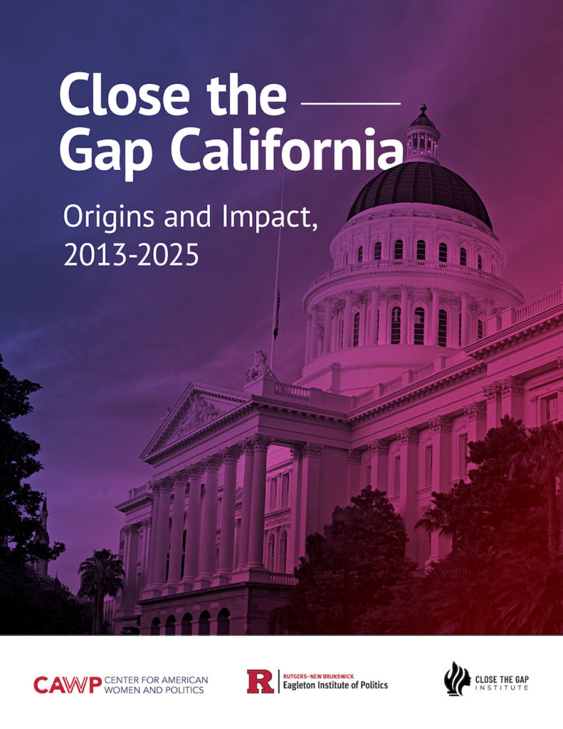 Cover of Report: Close the Gap California Origins and Impact, 2013-2025